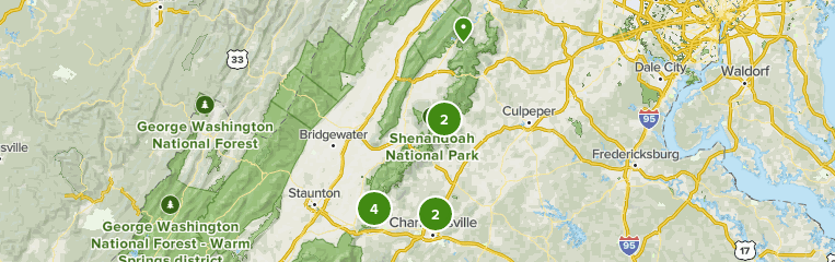 Shenandoah National Park Fishing Map Best 10 Fishing Trails In Shenandoah National Park | Alltrails