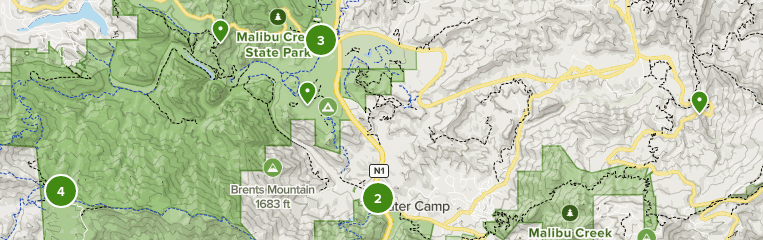 Malibu Creek State Park Trail Map Best 10 Mountain Biking Trails In Malibu Creek State Park | Alltrails