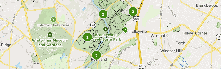 brandywine creek battle map