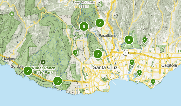 wilder ranch state park map Best Running Trails In Wilder Ranch State Park Alltrails wilder ranch state park map