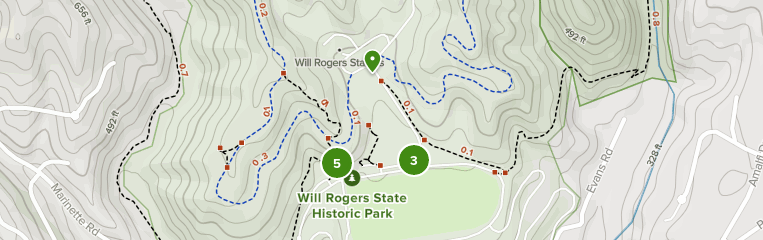Best Views Trails In Will Rogers State Historic Park California Alltrails