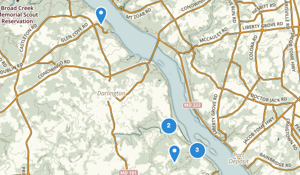 susquehanna state park bike trails