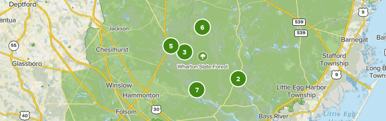 Wharton State Forest Map Best 10 Forest Trails In Wharton State Forest | Alltrails