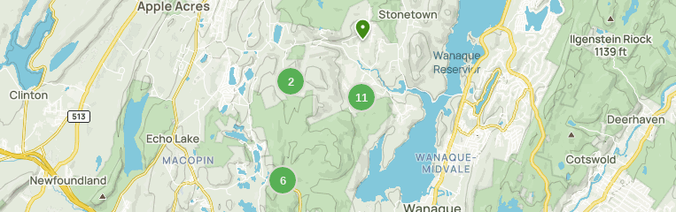 norvin green state forest trail map