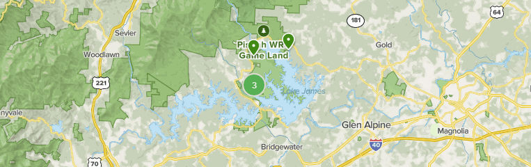 Lake james outlet mtb trails