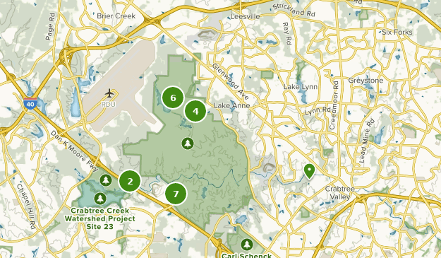 Umstead State Park Map Best Forest Trails in William B. Umstead State Park | AllTrails