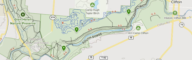 john bryan mountain bike trail