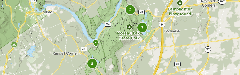 Best 10 Lake Trails In Moreau Lake State Park Map Details Alltrails