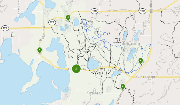 Yankee Springs State Park Map