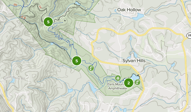 paris mountain state park map Best Dogs On Leash Trails In Paris Mountain State Park Alltrails paris mountain state park map