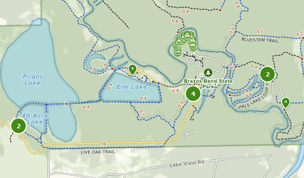 brazos bend state park map Best Wildlife Trails In Brazos Bend State Park Alltrails brazos bend state park map