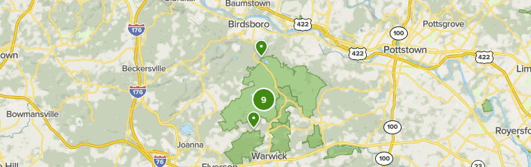 french creek state park bike trails