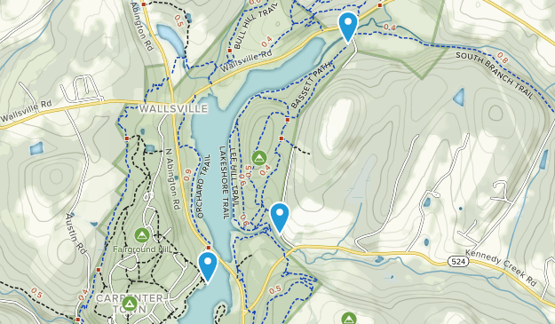 Lackawanna State Park Map