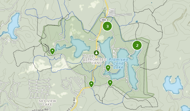 promised land state park map Best Walking Trails In Promised Land State Park Alltrails promised land state park map