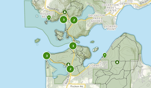 deception pass state park map Best Forest Trails In Deception Pass State Park Alltrails deception pass state park map