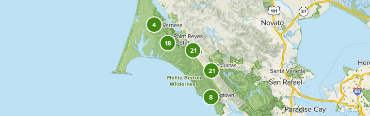 Point Reyes Hiking Map Ob4Byeyasownum