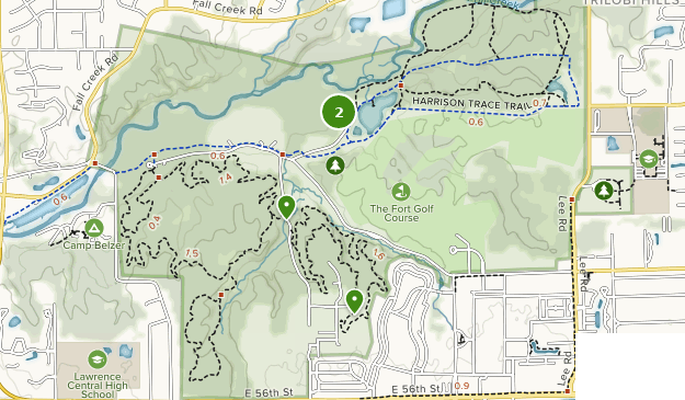 Fort Harrison State Park Map Best Forest Trails in Fort Harrison State Park | AllTrails