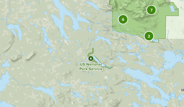 Baxter State Park Campground Map