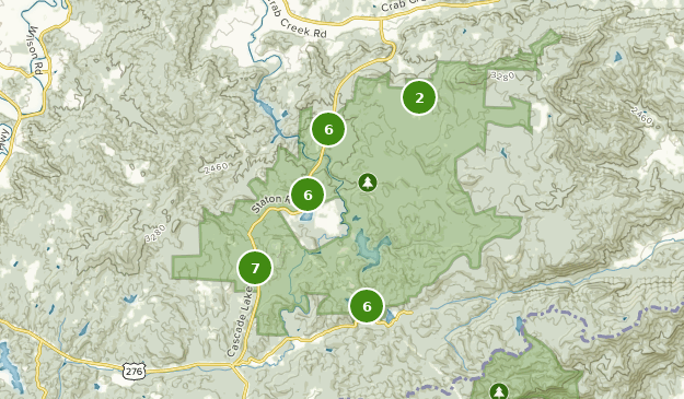 dupont mtb trail map