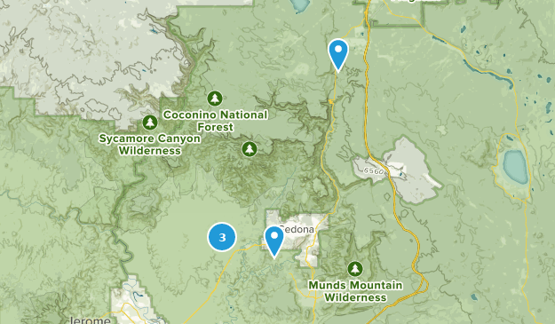 Coconino National Forest Map