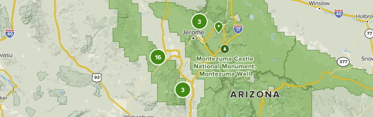 Prescott National Forest Trail Map Best 10 Backpacking Trails In Prescott National Forest | Alltrails