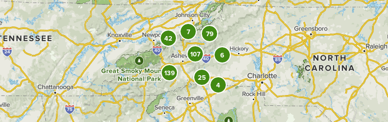 North Carolina National Forest Map Best 10 Walking Trails In Pisgah National Forest | Alltrails