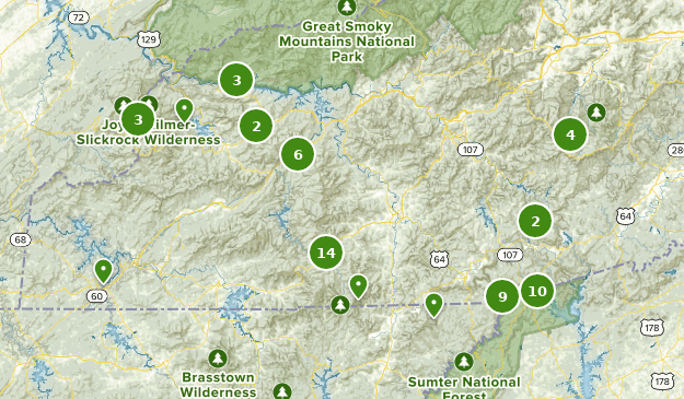 Best Backpacking Trails in Nantahala National Forest - Parks Us North Carolina Nantahala National Forest Backpacking 10117463 20200205122457000000000 625x365 1