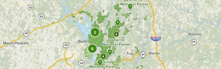 Best river trails in Uwharrie National Forest, North Carolina | AllTrails