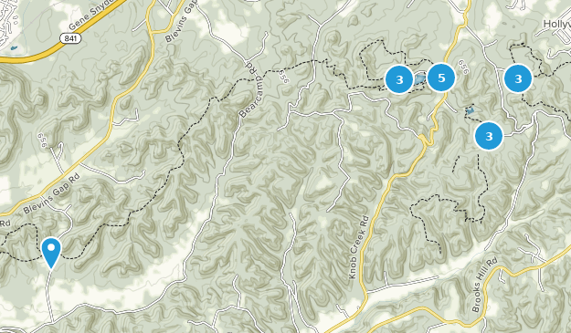 Jefferson Memorial Forest Trail Map
