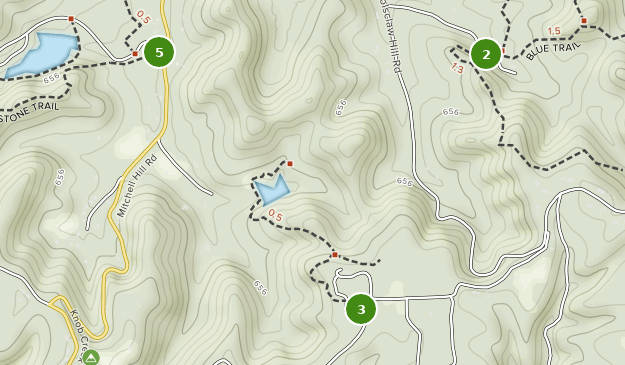 Jefferson Memorial Forest Trail Map