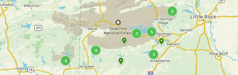 Best Fishing Trails in Ouachita National Forest