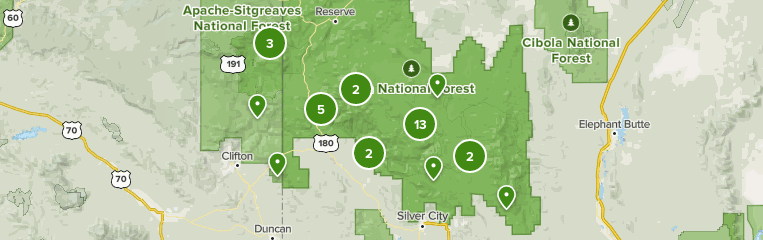 Gila National Forest Trail Map -Ywpvhld6Jha6M