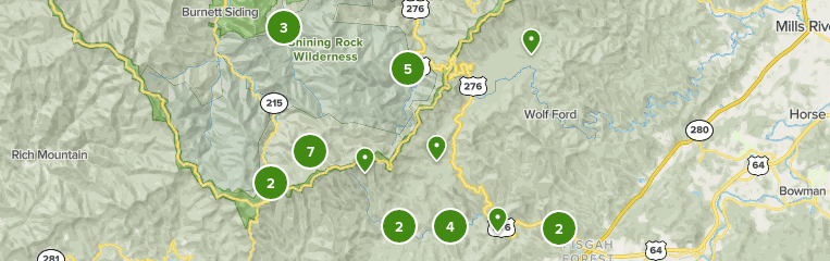 Shining Rock Wilderness Map Best Backpacking Trails In Shining Rock Wilderness Area | Alltrails