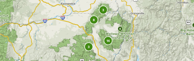 Umatilla National Forest Map Best 10 Camping Trails In Umatilla National Forest | Alltrails