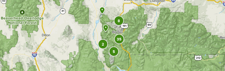 Best Views Trails in Lee Metcalf Wilderness Map, Details AllTrails