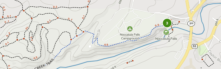 Noccalula Falls Trail Map Best Bird Watching Trails In Noccalula Park | Alltrails