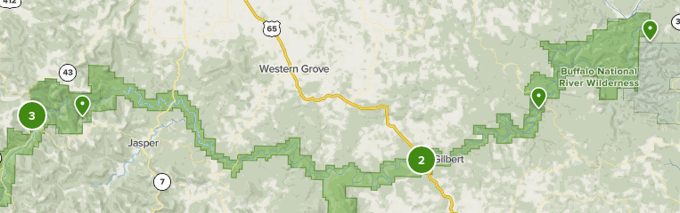 Buffalo River Fishing Map _Vmwhczixialkm