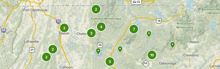 Best Mountain Biking Trails In Cohutta Wildlife Management Area 