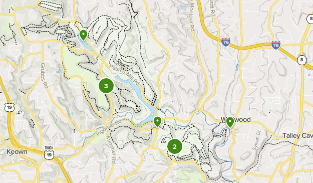 north park bike trails