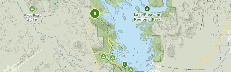 Lake Pleasant Az Map Best 10 Trail Running Trails In Lake Pleasant Regional Park | Alltrails