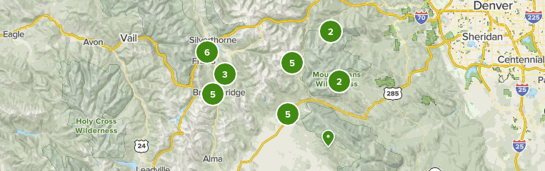 mt evans wilderness camping