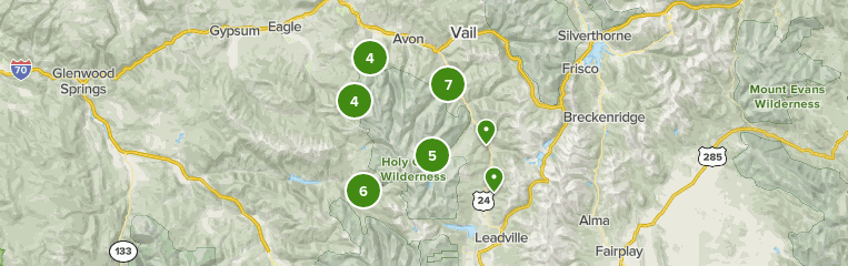 holy cross wilderness loop trails