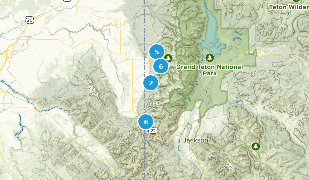 jedediah smith memorial trail map