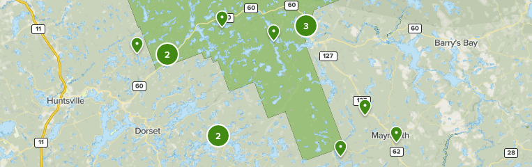 algonquin park ski trails