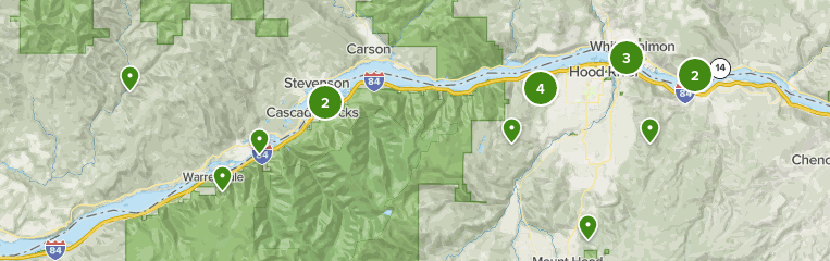 Columbia River Gorge National Scenic Area Map Best 10 Mountain Biking Trails In Columbia River Gorge National Scenic Area  | Alltrails