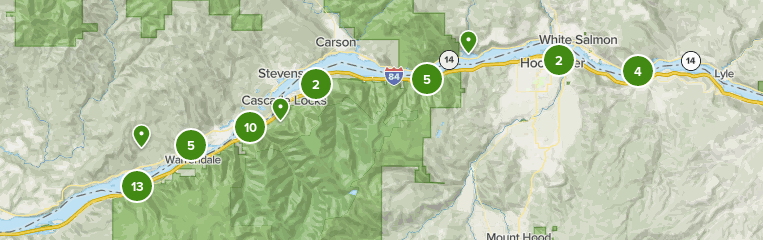 Best waterfall trails in Columbia River Gorge National Scenic Area ...