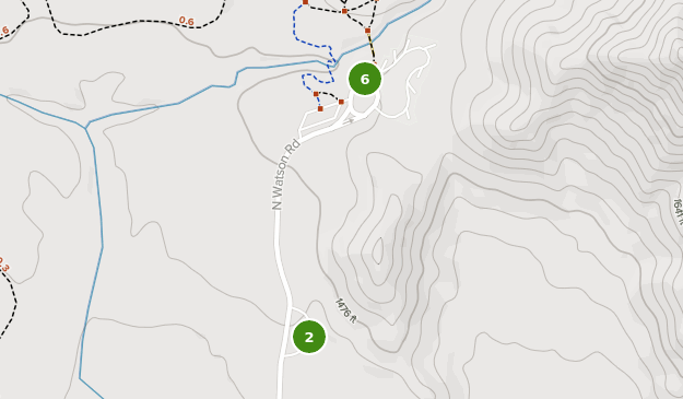 skyline mountain bike trail