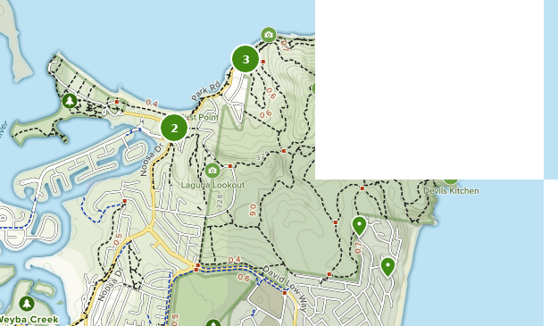 noosa national park map Las Mejores Rutas Para Ver Playas En Noosa National Park Alltrails