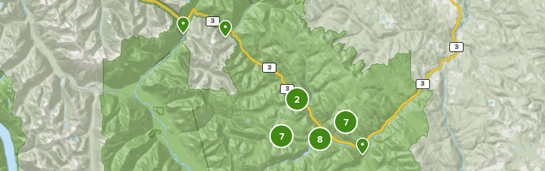 manning park trails map