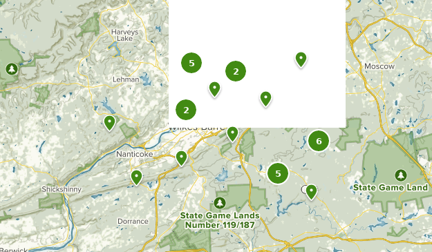 Pinchot State Park Map